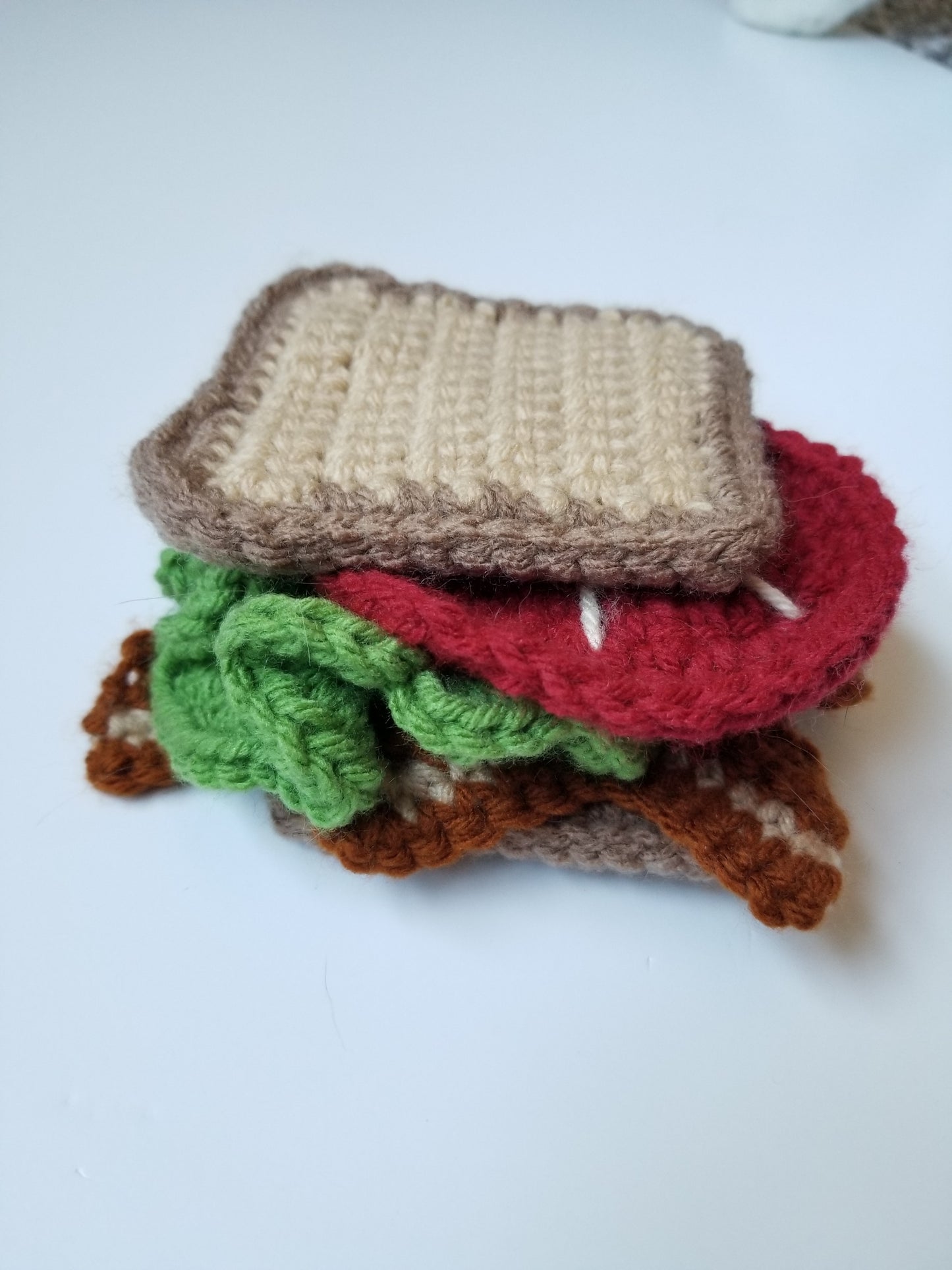 Build A Sandwich Play Food Crochet Pattern