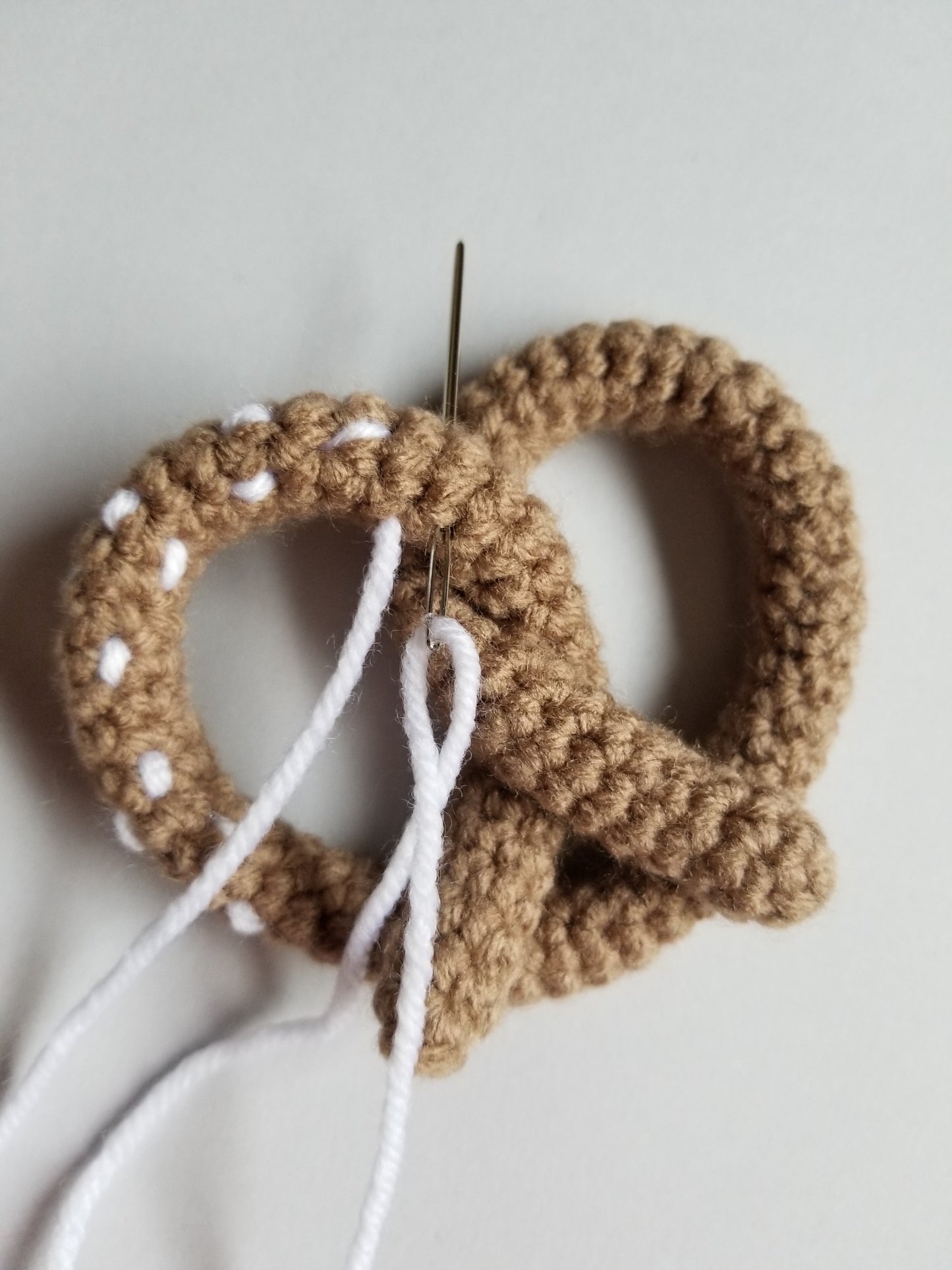 Pretzel Play Food Crochet Pattern