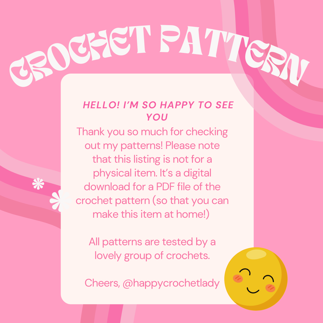 Baby Pizza Blanket PDF Crochet Pattern