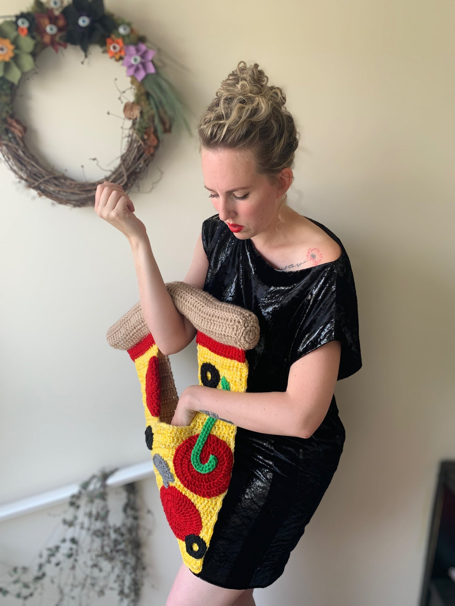 Pizza Bag Crochet Pattern