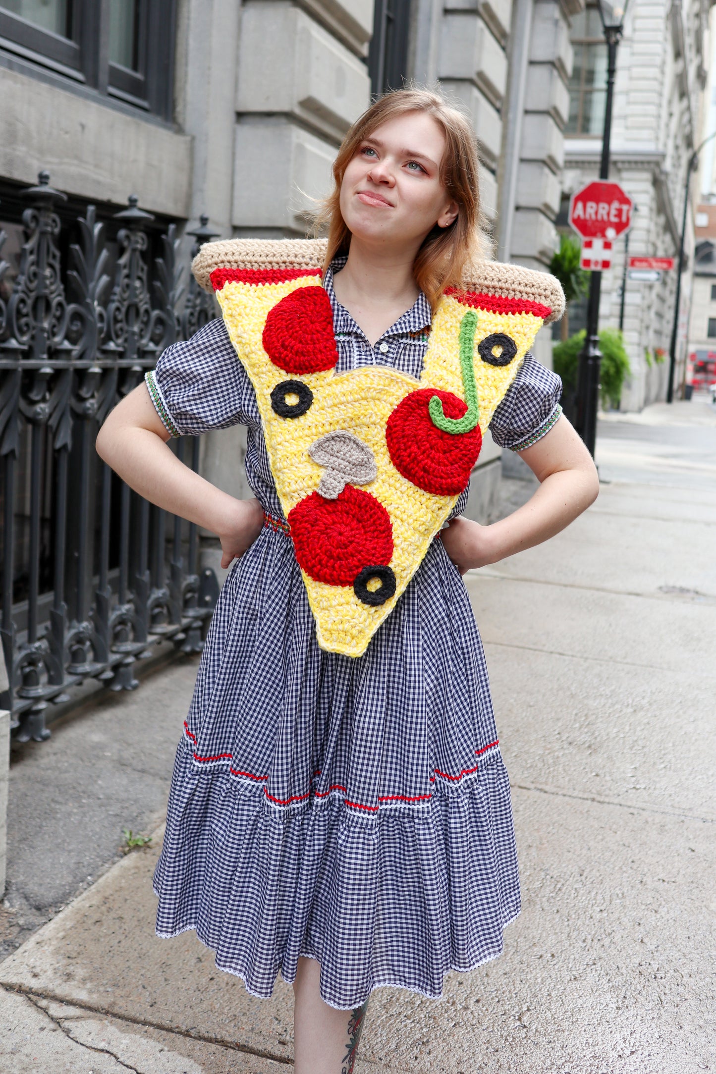 Pizza Bag Crochet Pattern
