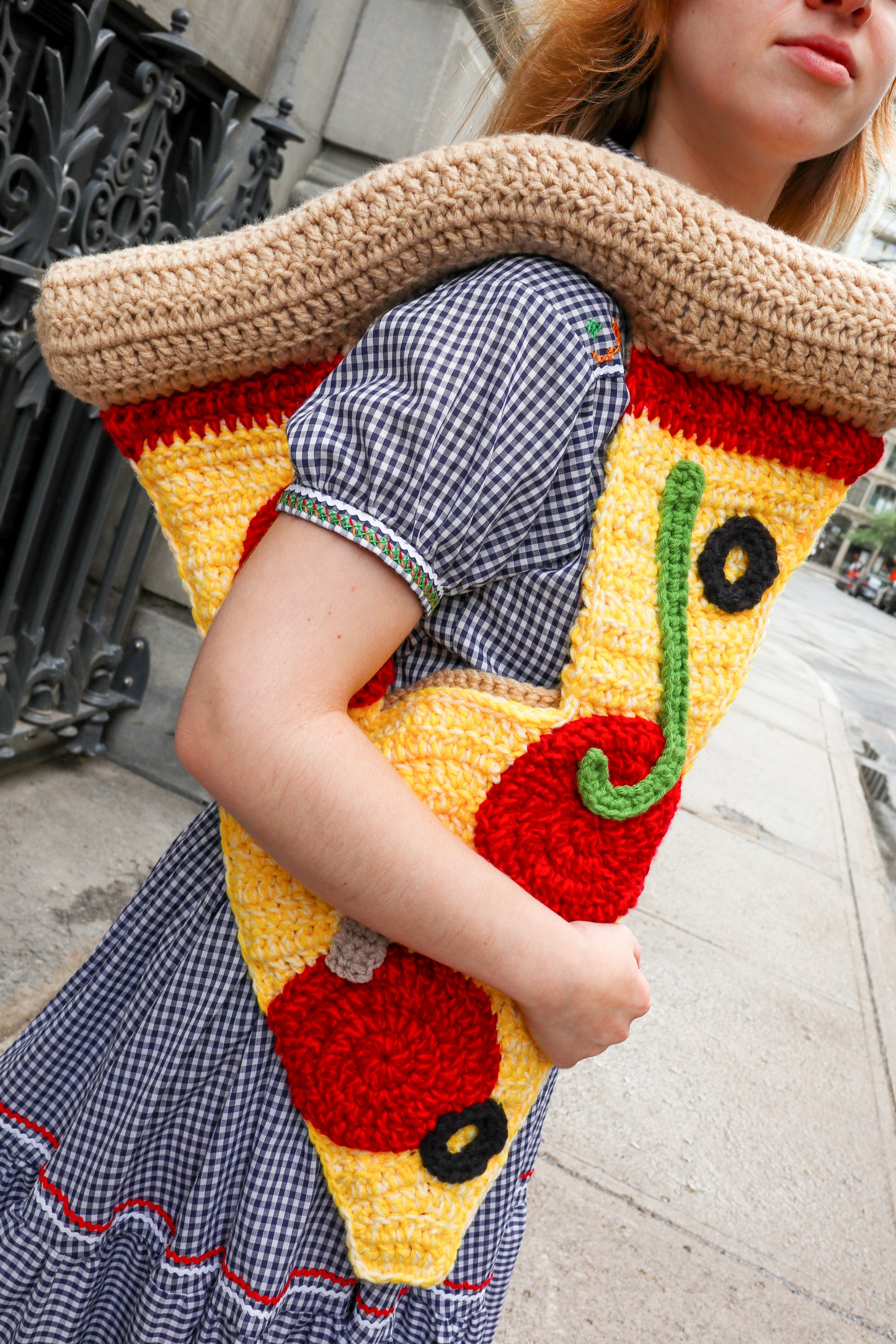 Pizza Bag Crochet Pattern