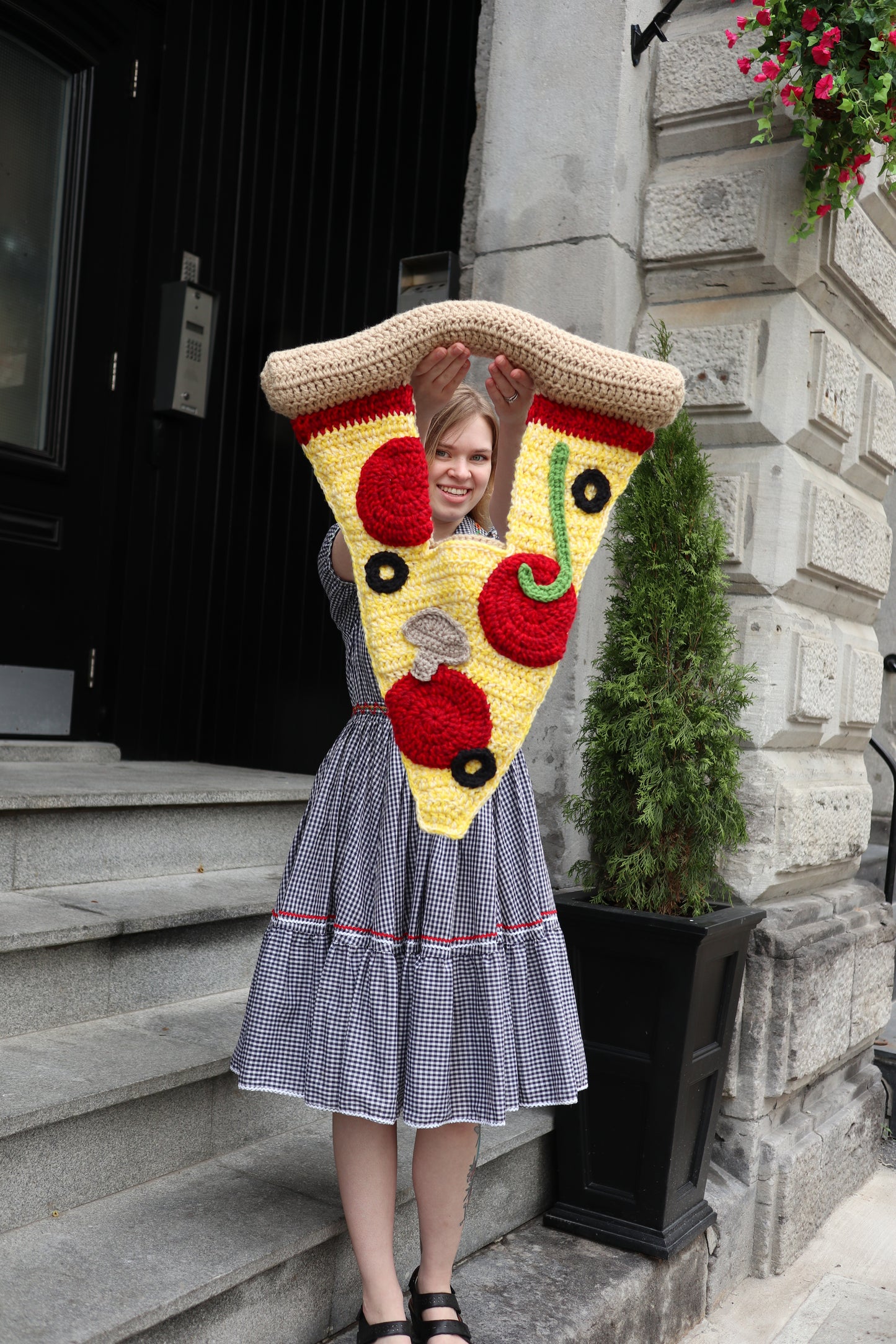 Pizza Bag Crochet Pattern