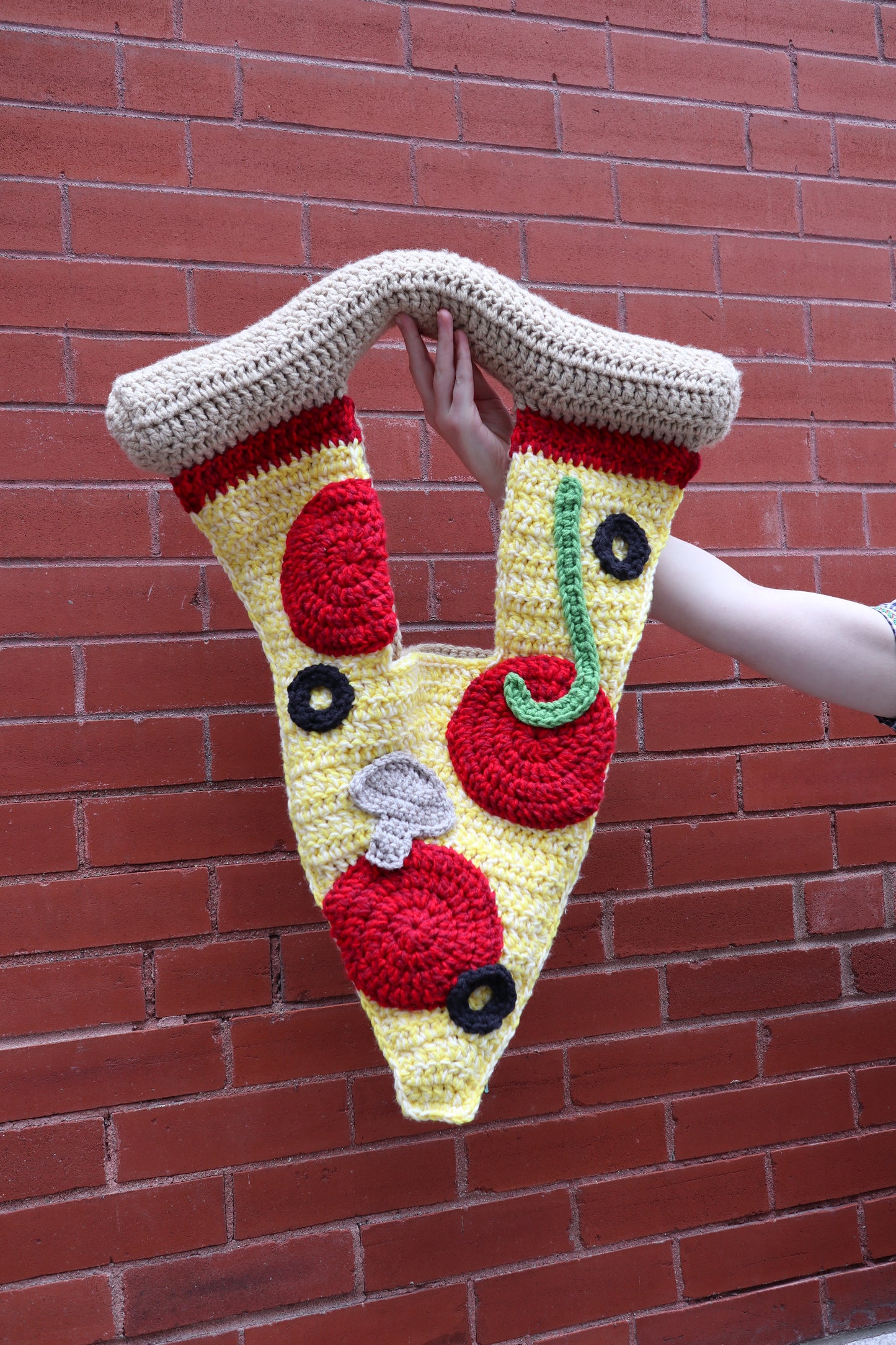 Pizza Bag Crochet Pattern