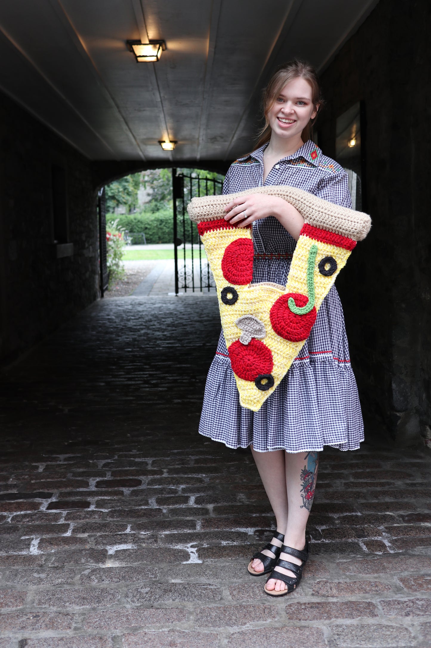 Pizza Bag Crochet Pattern