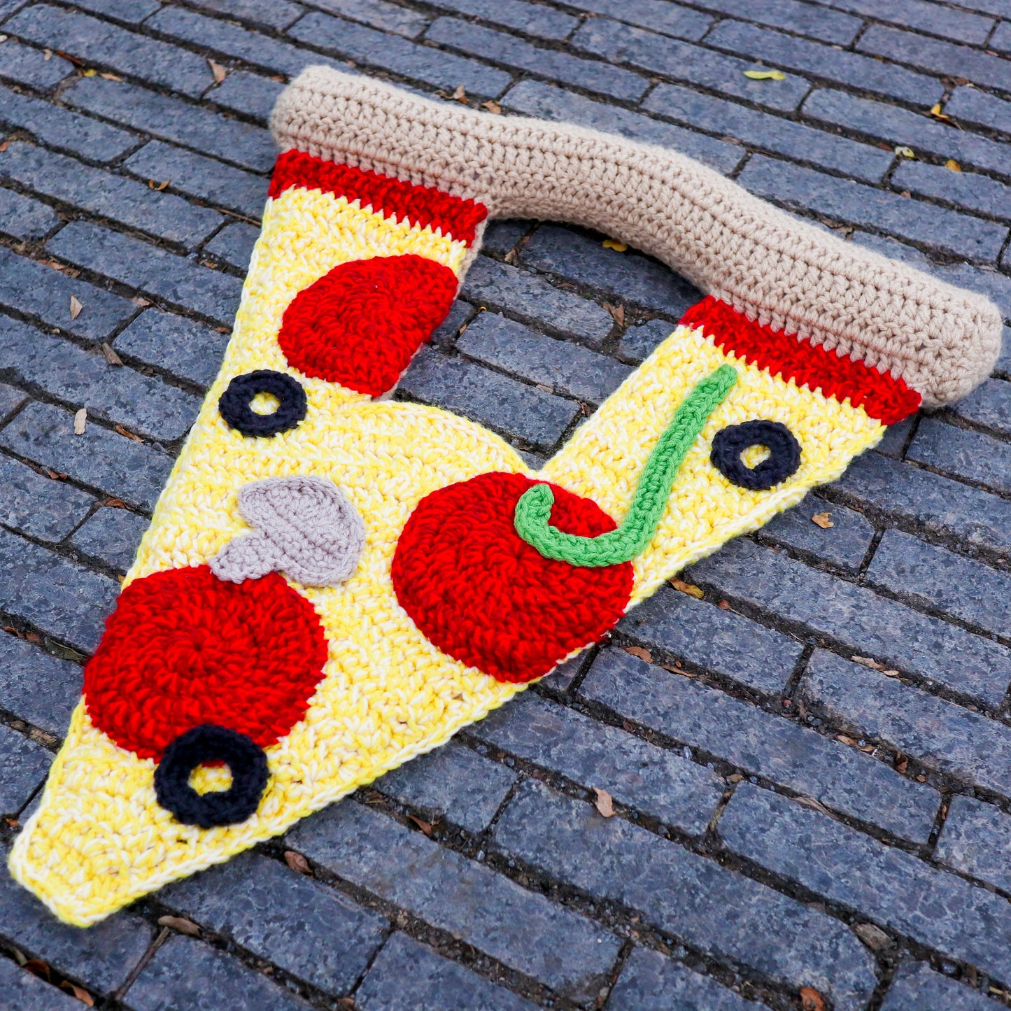 Pizza Bag Crochet Pattern