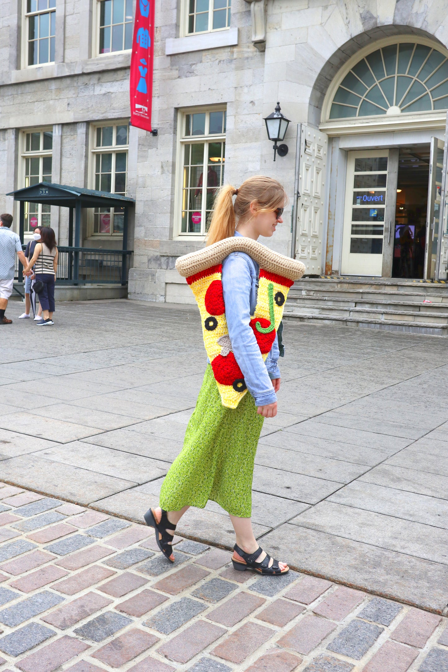 Pizza Bag Crochet Pattern