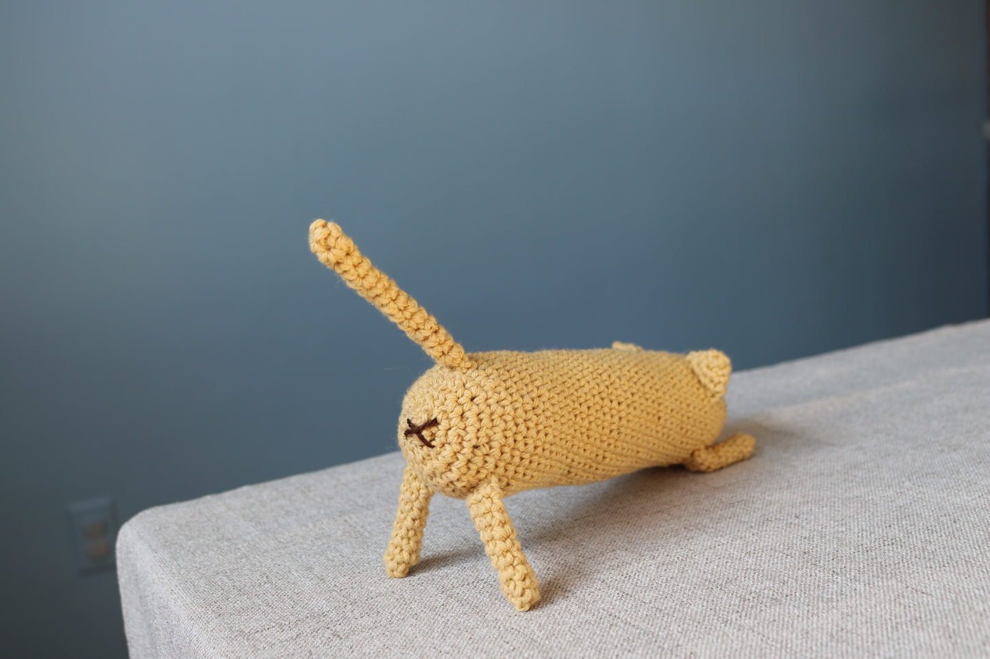 Breadstick Cat NO SEW Crochet Pattern