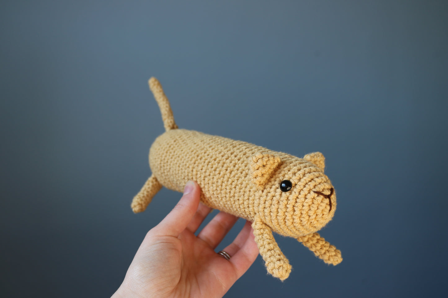 Breadstick Cat NO SEW Crochet Pattern
