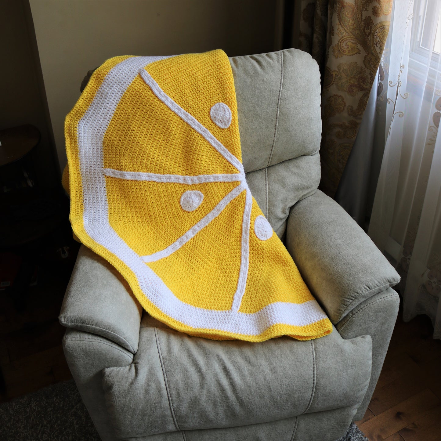Blanket Citrus Crochet Pattern
