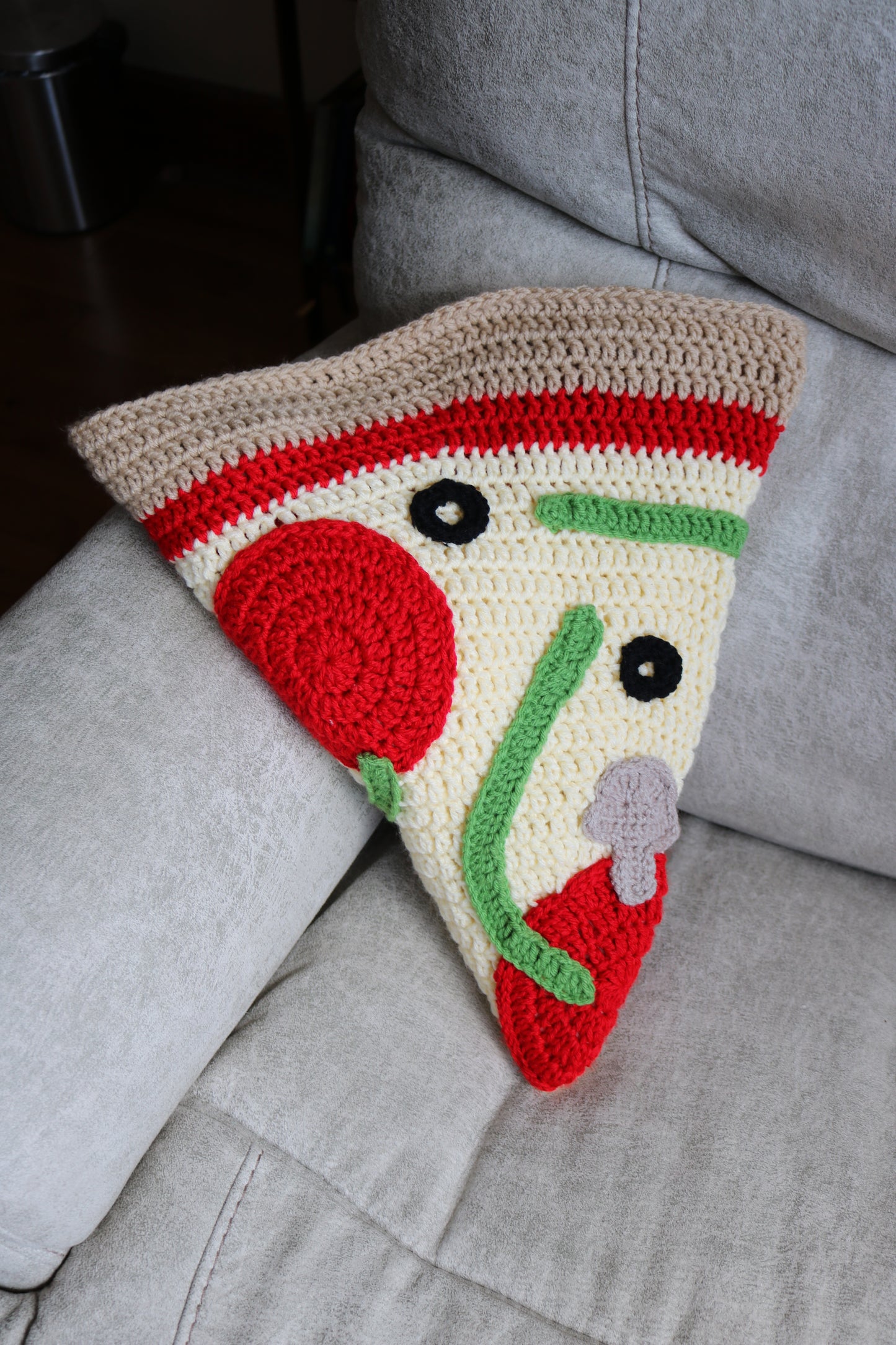 Baby Pizza Blanket PDF Crochet Pattern