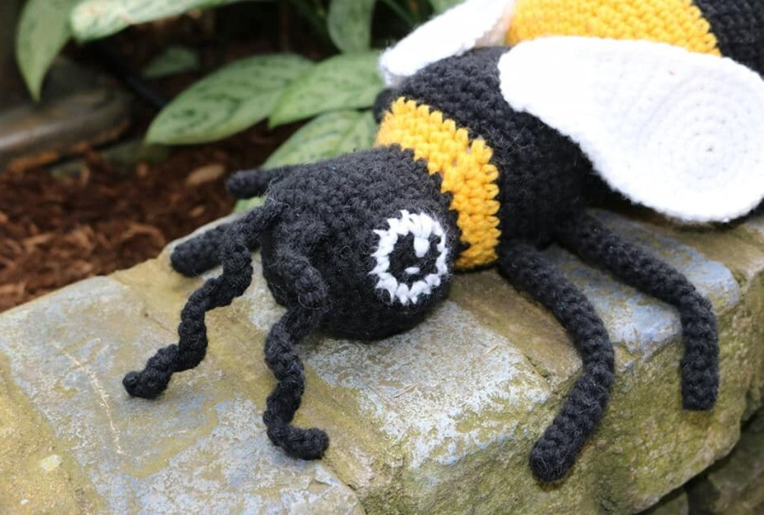 The Basil Bee Crochet Pattern
