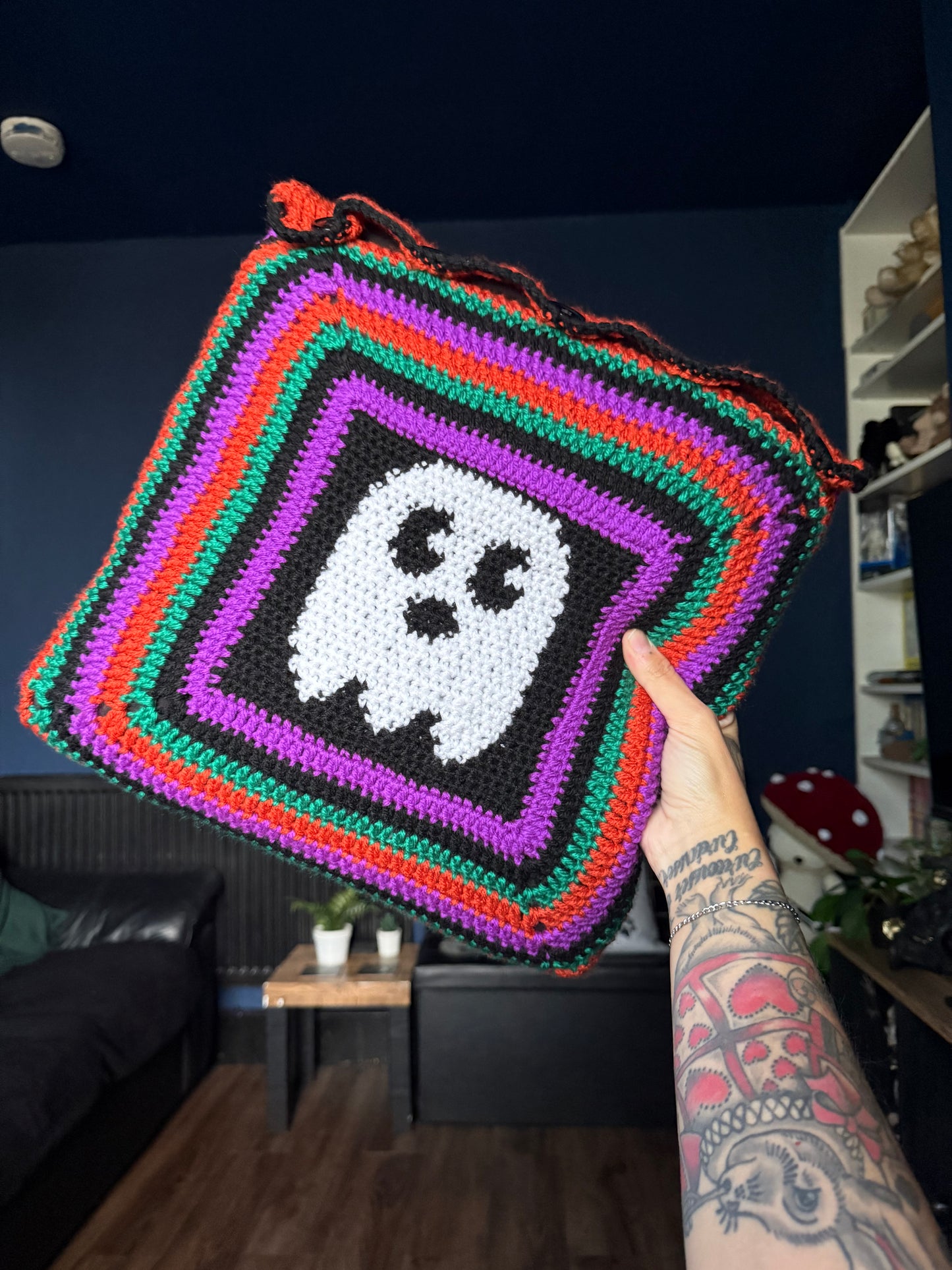 Halloween Coaster Tapestry Squares