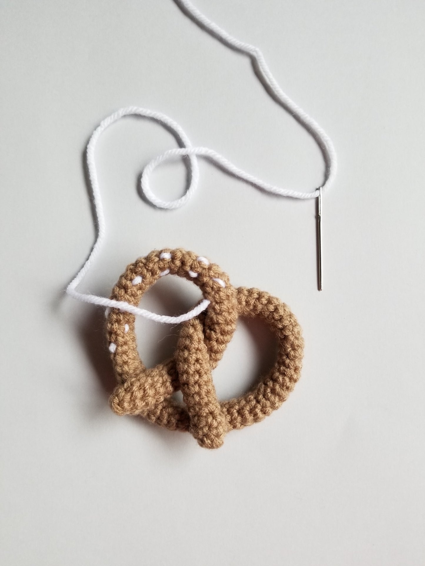 Pretzel Play Food Crochet Pattern