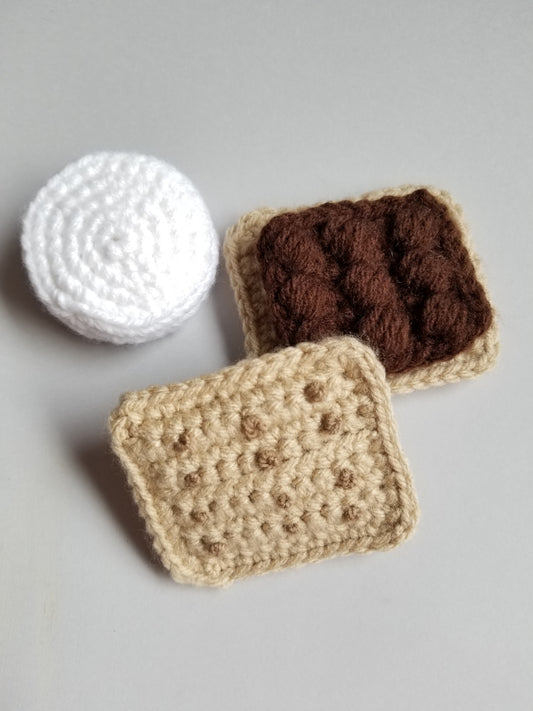S'mores Play Food Crochet Pattern