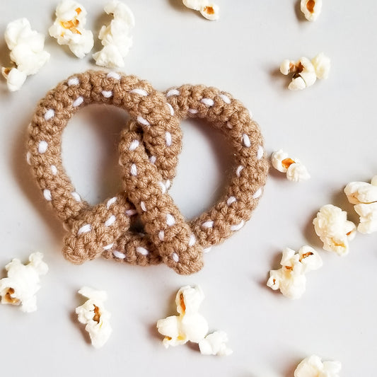 Pretzel Play Food Crochet Pattern