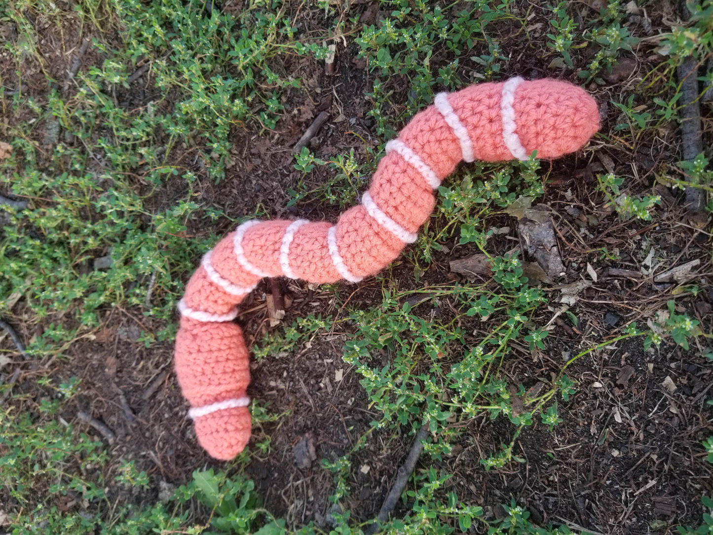 Dress Up Worm With Funny Hats Crochet Pattern
