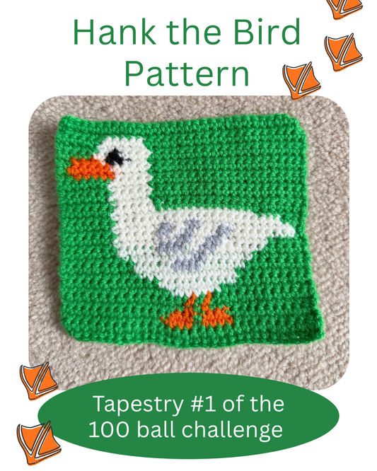 Hank The Bird Tapestry #1