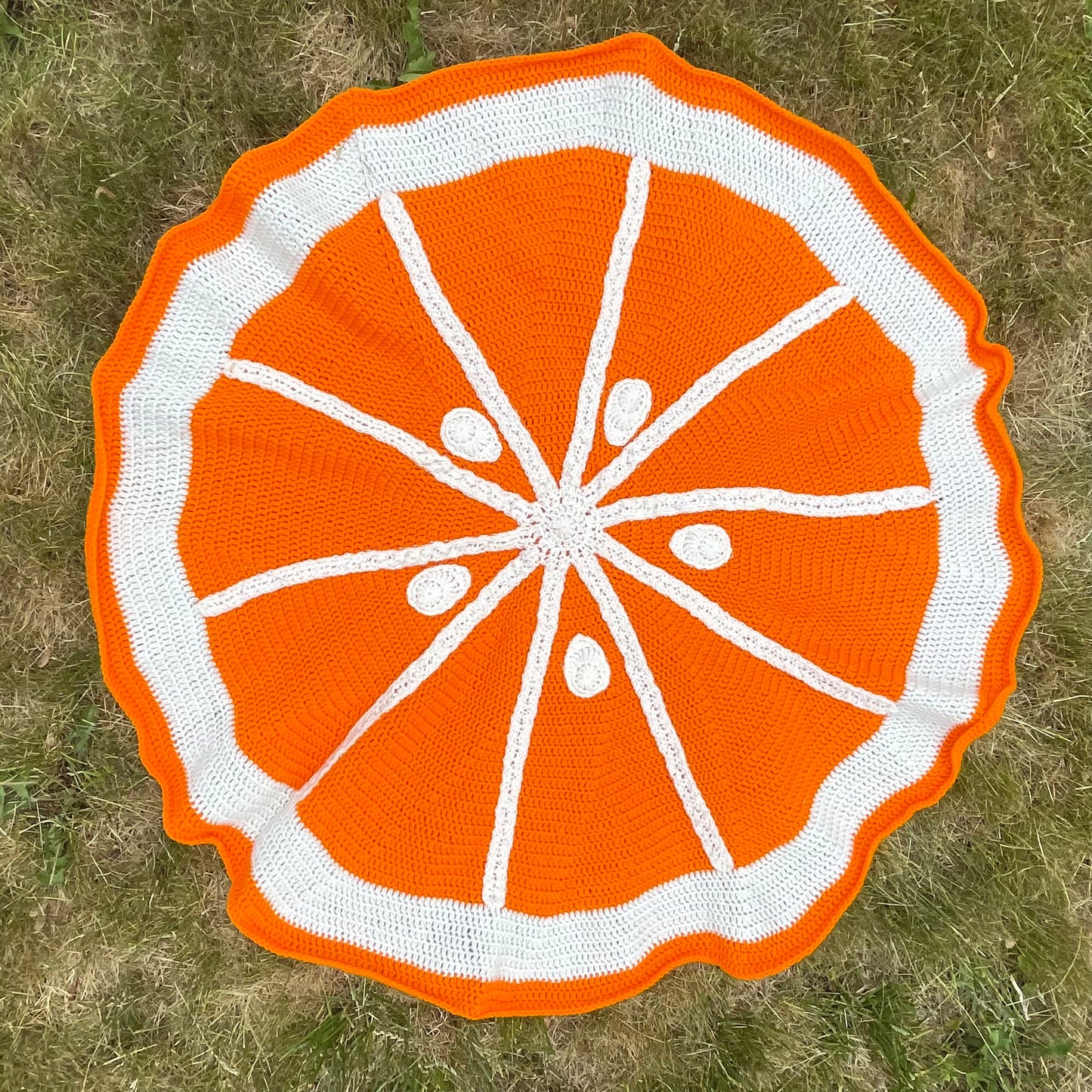 Blanket Citrus Crochet Pattern