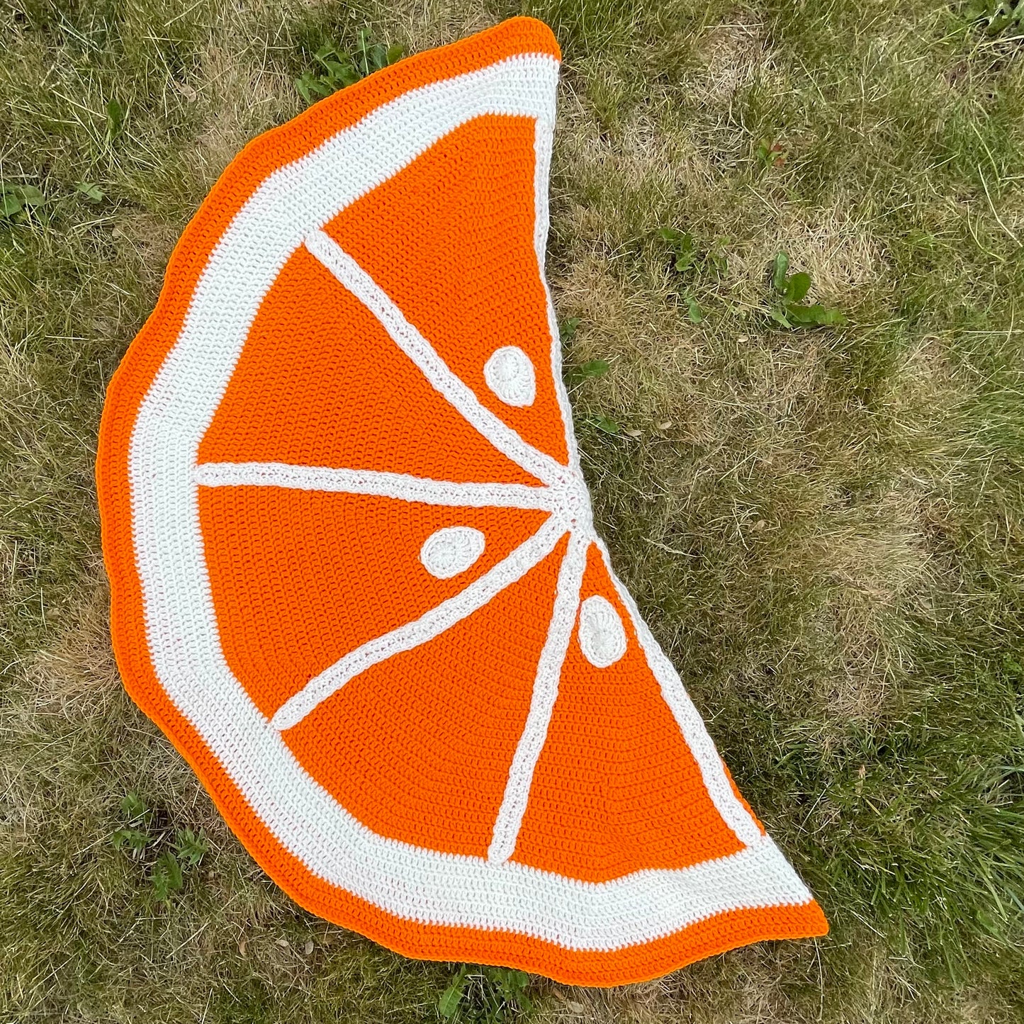 Blanket Citrus Crochet Pattern