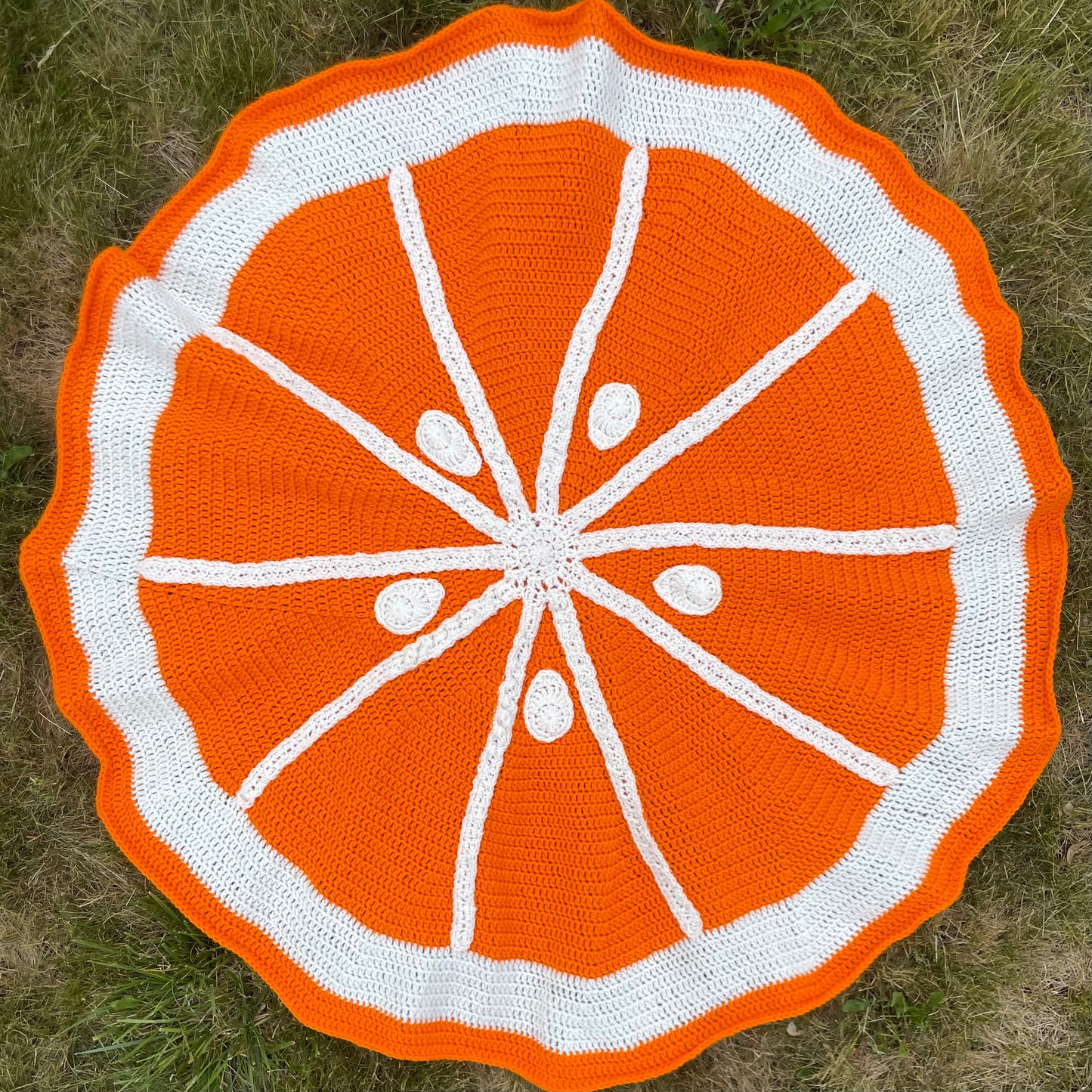 Blanket Citrus Crochet Pattern