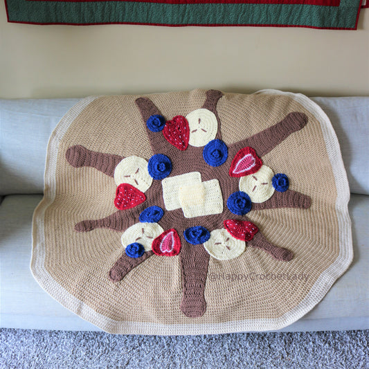 Blanket Pancake Crochet Pattern