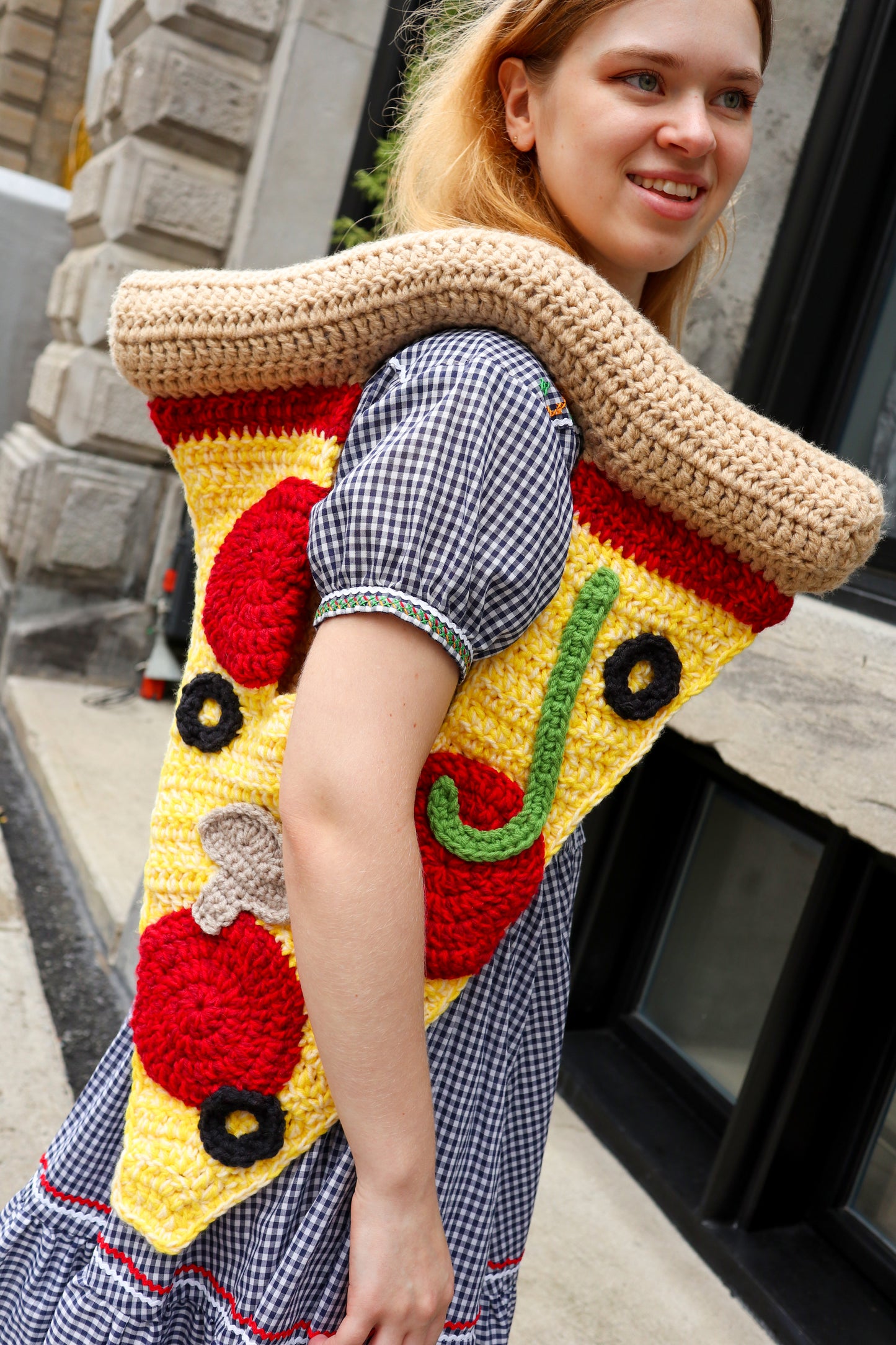 Pizza Bag Crochet Pattern