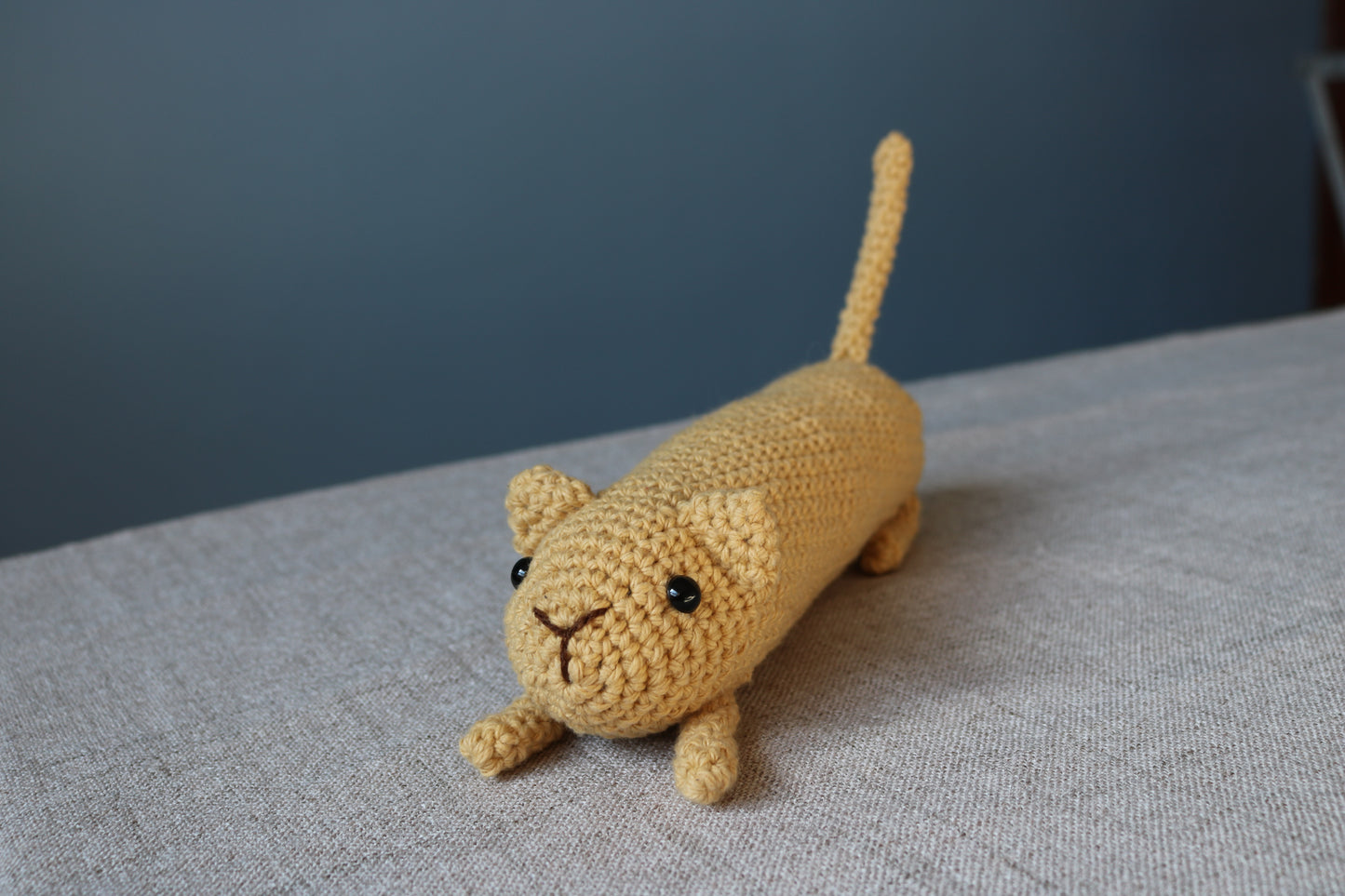 Breadstick Cat NO SEW Crochet Pattern