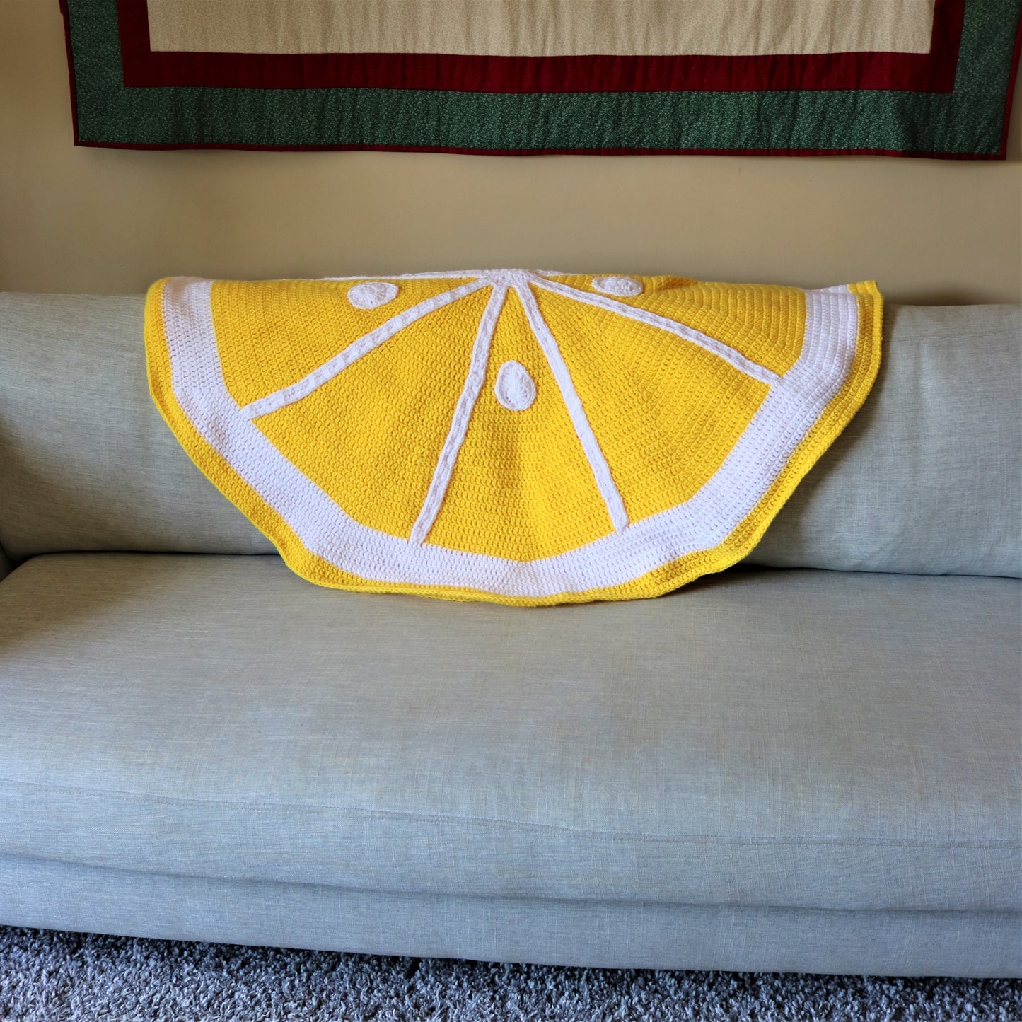 Blanket Citrus Crochet Pattern