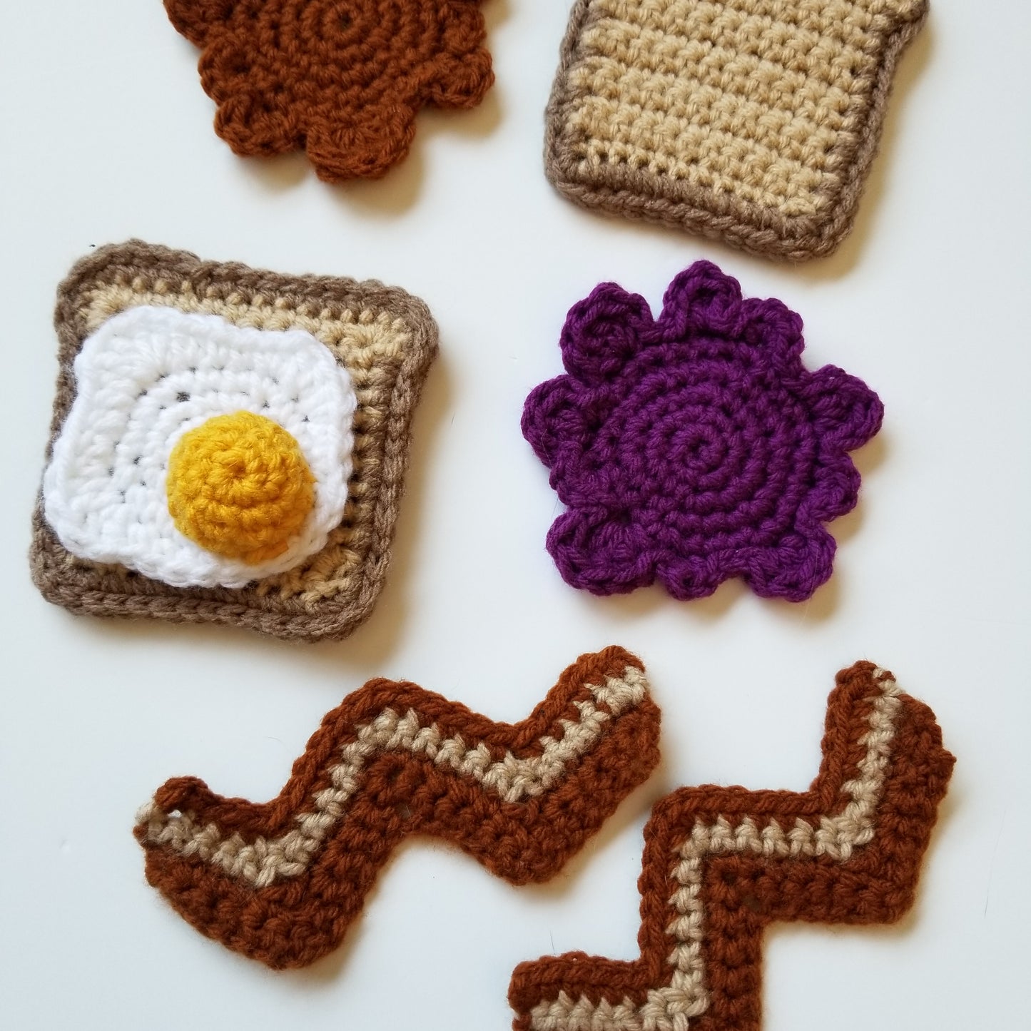 Build A Sandwich Play Food Crochet Pattern