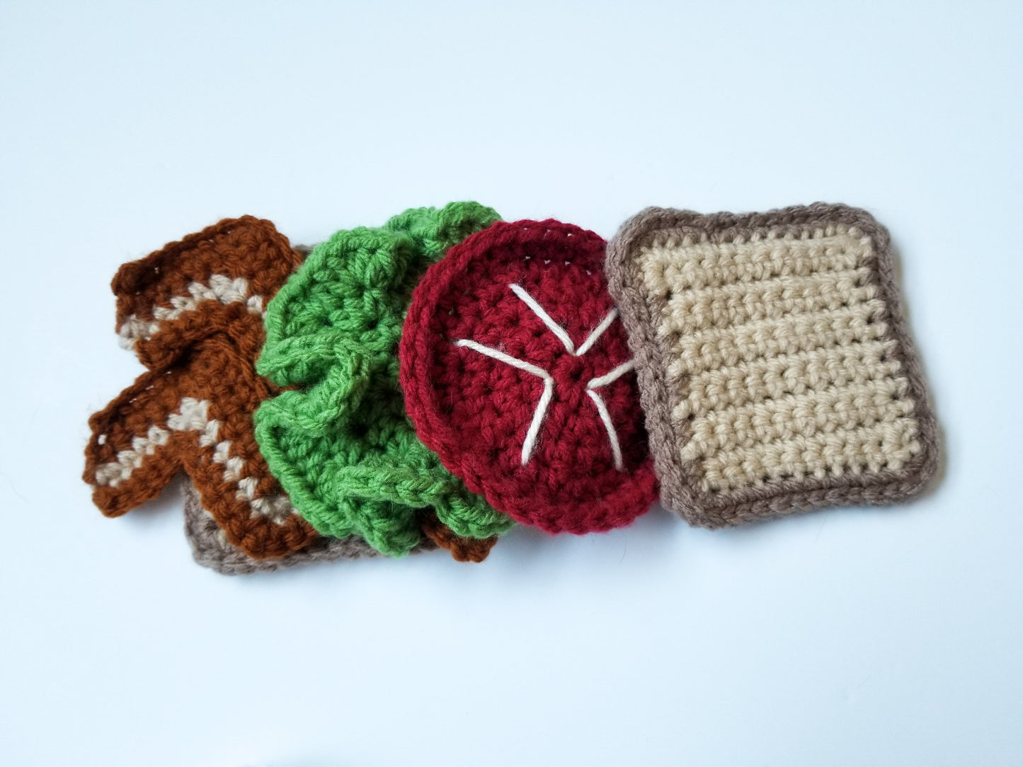 Build A Sandwich Play Food Crochet Pattern