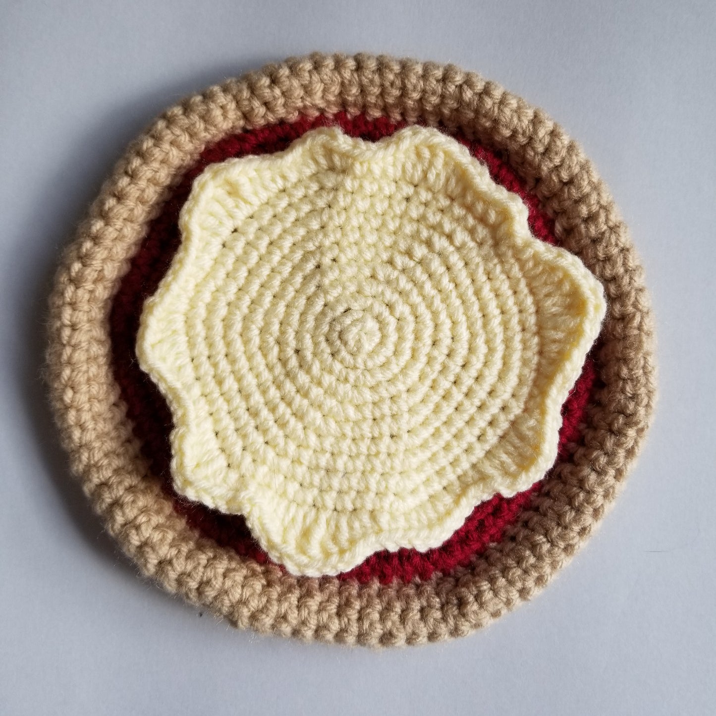 Build A Pizza Play Food Crochet Pattern