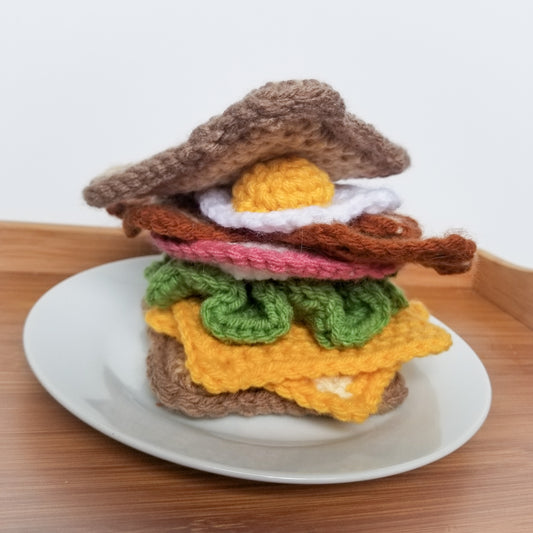 Build A Sandwich Play Food Crochet Pattern