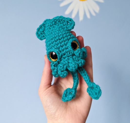 Happy Baby Squid Crochet Pattern