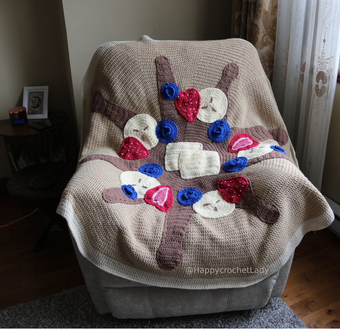 Blanket Pancake Crochet Pattern
