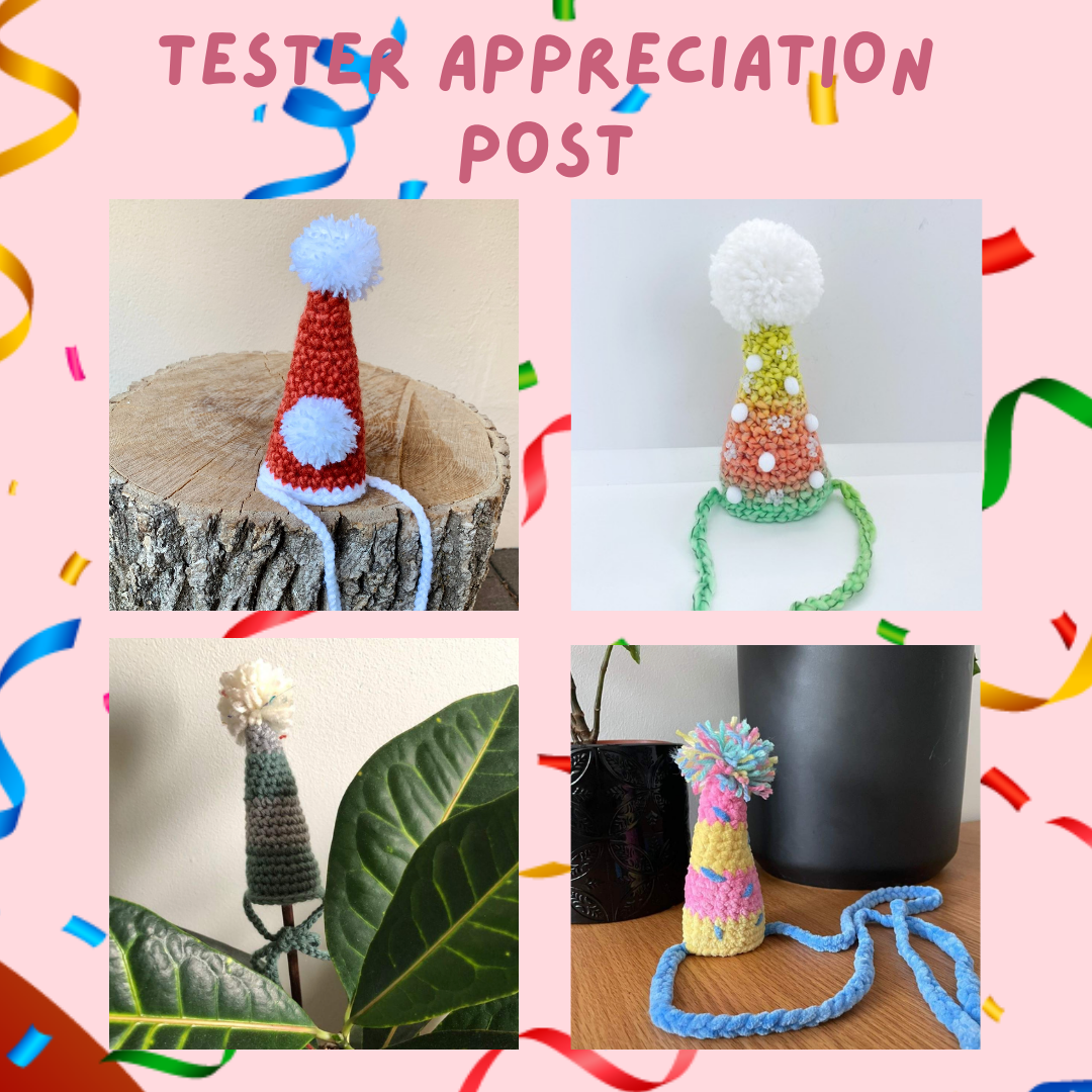 Party Hat Crochet Pattern