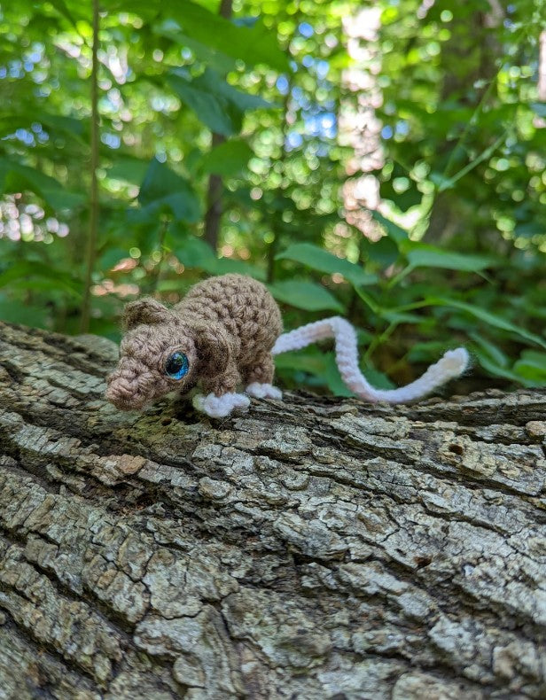 Happy Little Mouse Rat Crochet Pattern