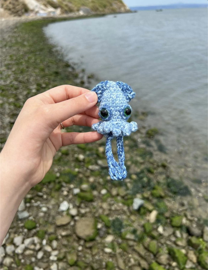 Happy Baby Squid Crochet Pattern