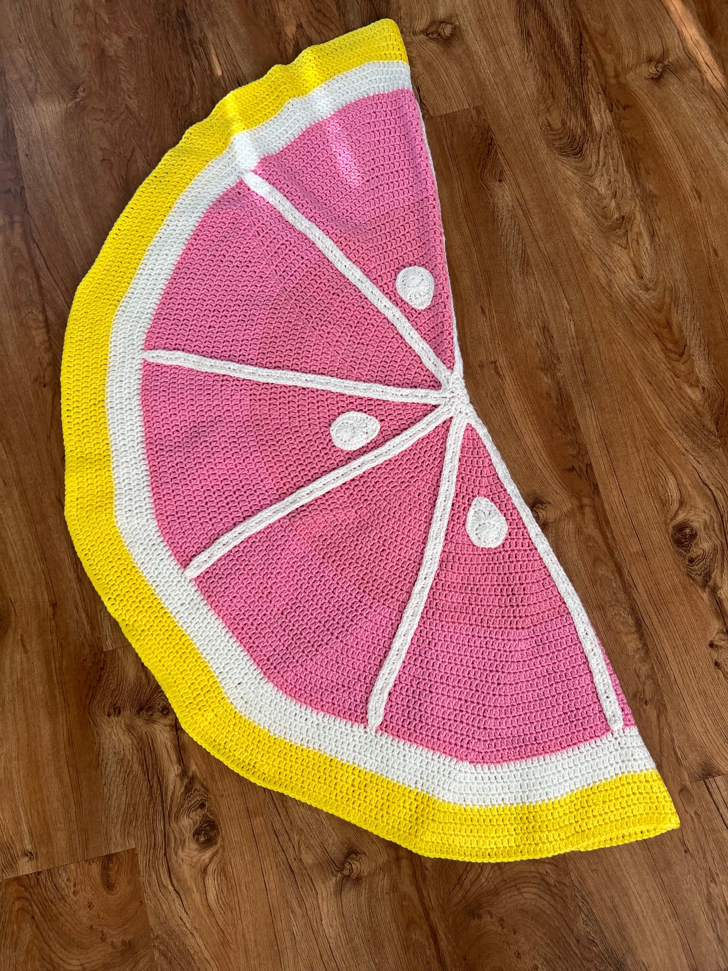 Blanket Citrus Crochet Pattern