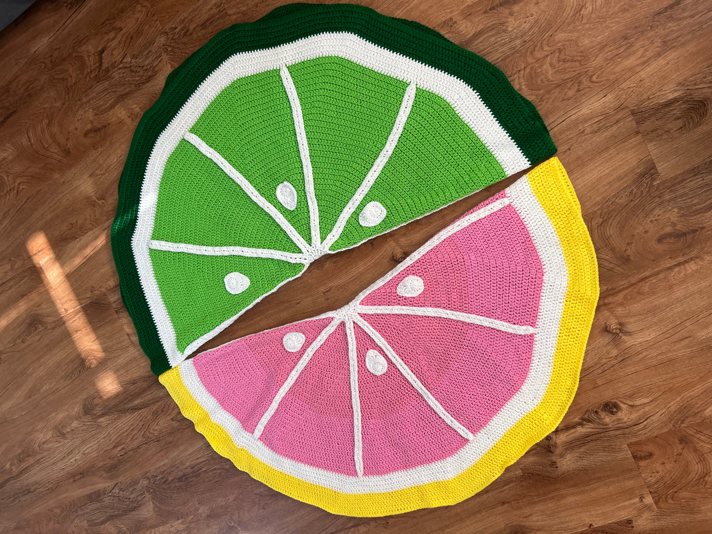 Blanket Citrus Crochet Pattern