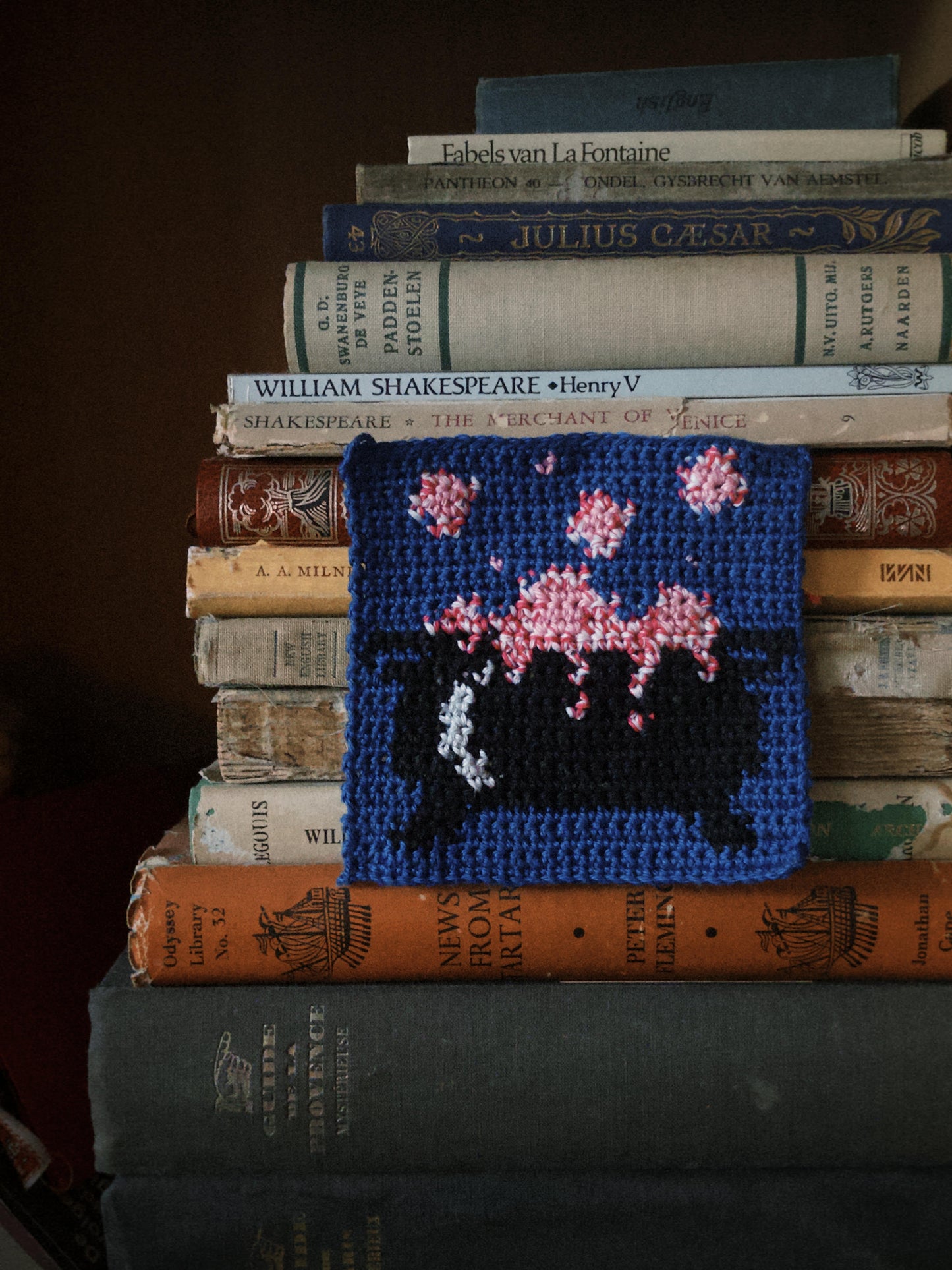 Halloween Coaster Tapestry Squares