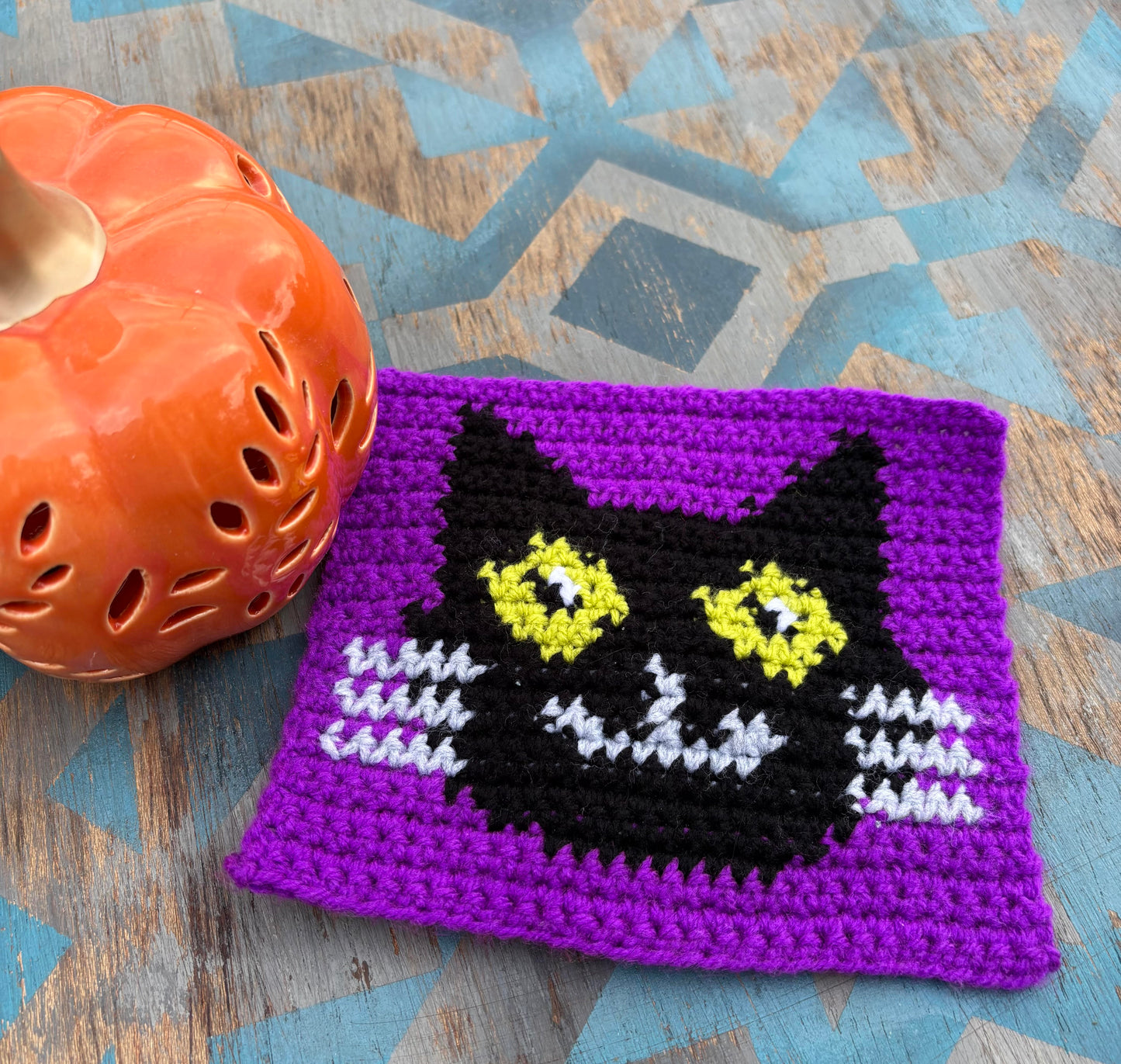 Halloween Coaster Tapestry Squares