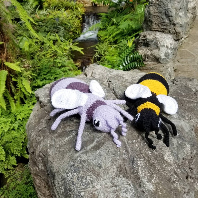 The Basil Bee Crochet Pattern