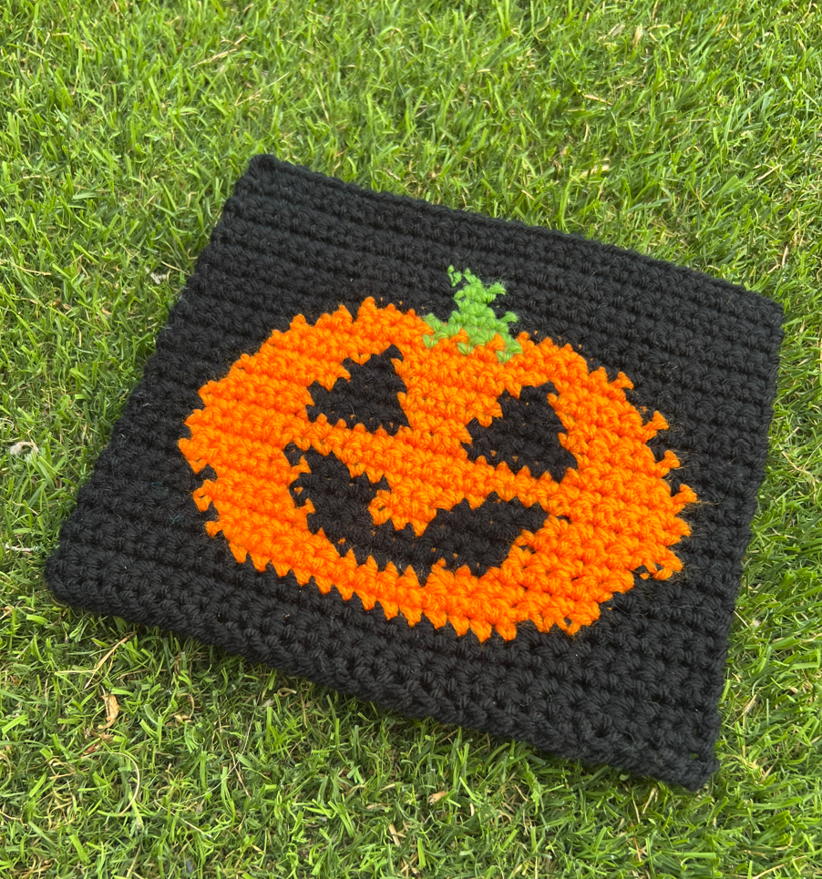 Halloween Coaster Tapestry Squares